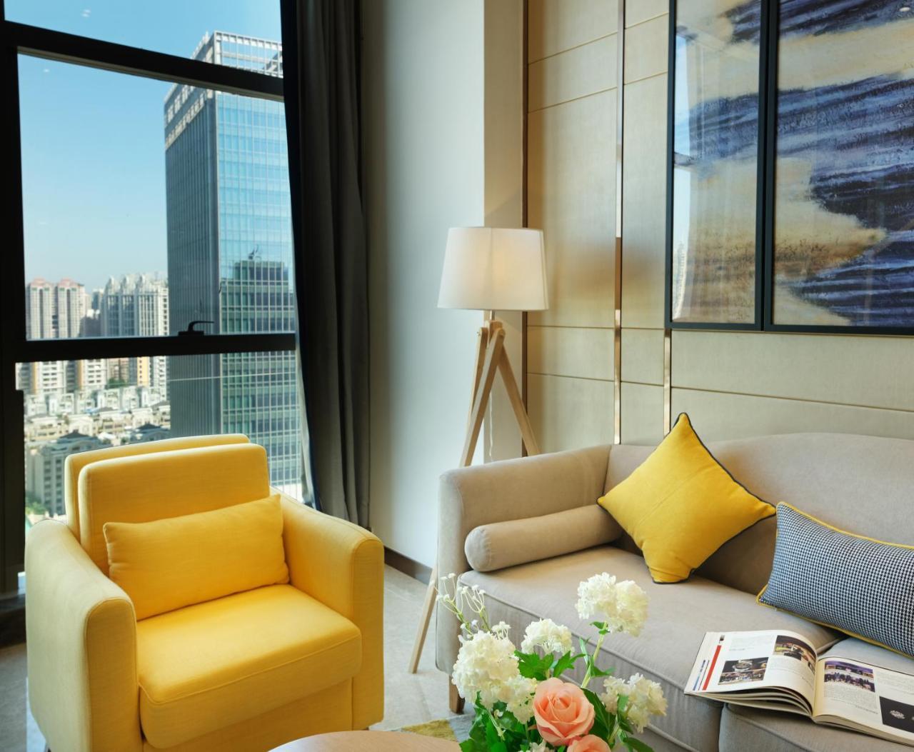 Royal Star Apartment Guangzhou Exteriör bild