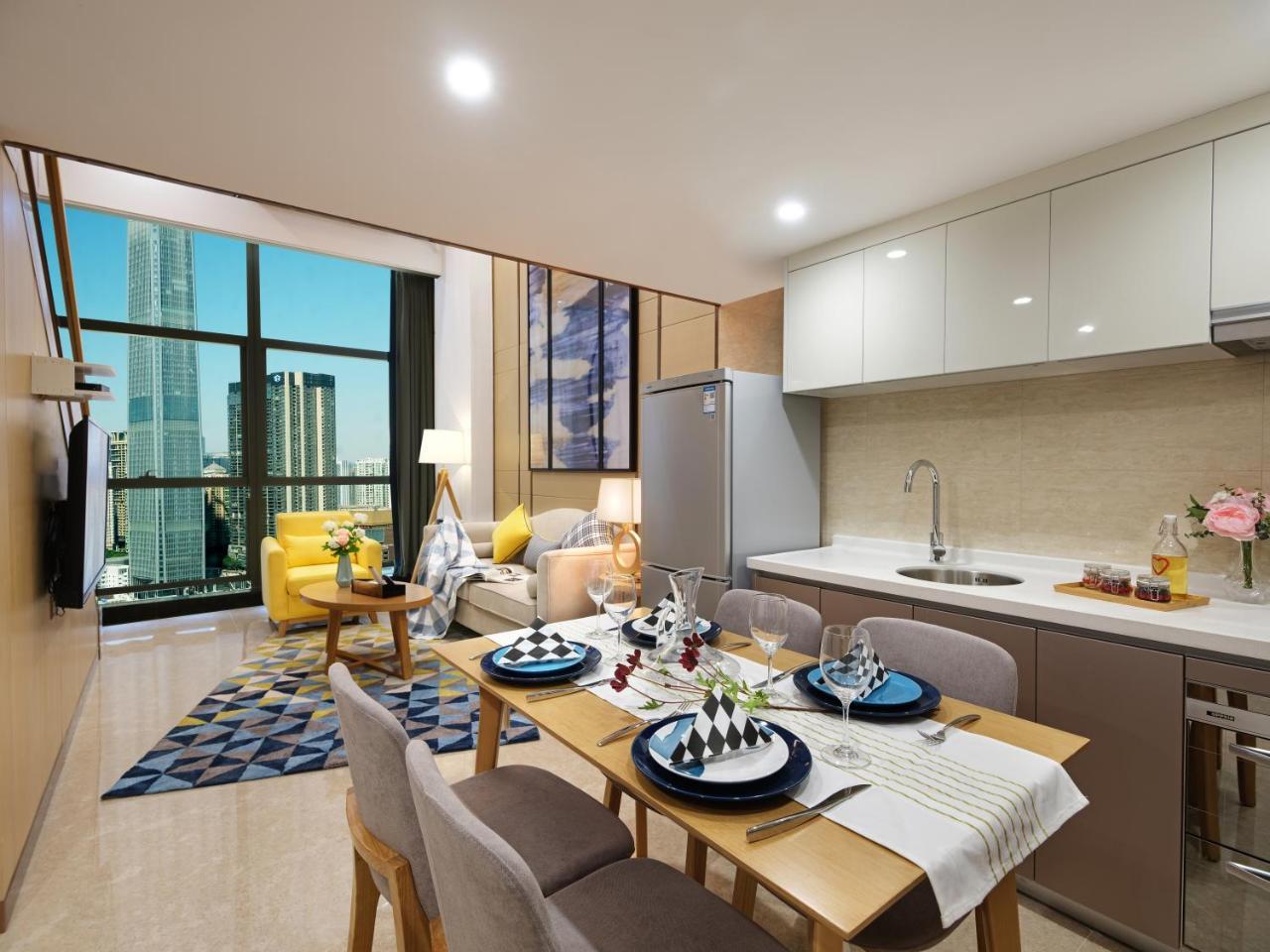 Royal Star Apartment Guangzhou Exteriör bild