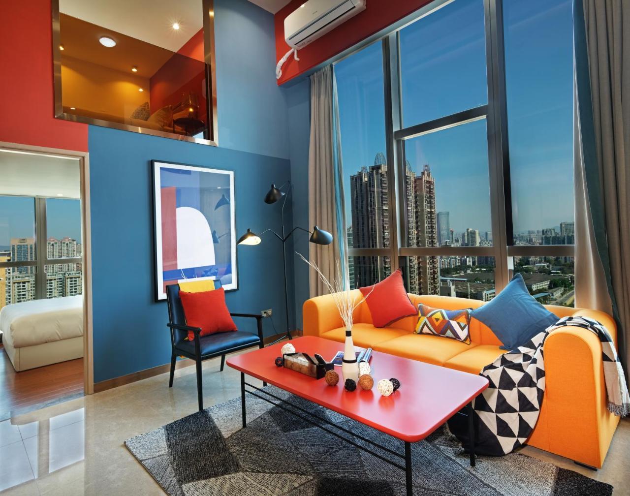 Royal Star Apartment Guangzhou Exteriör bild