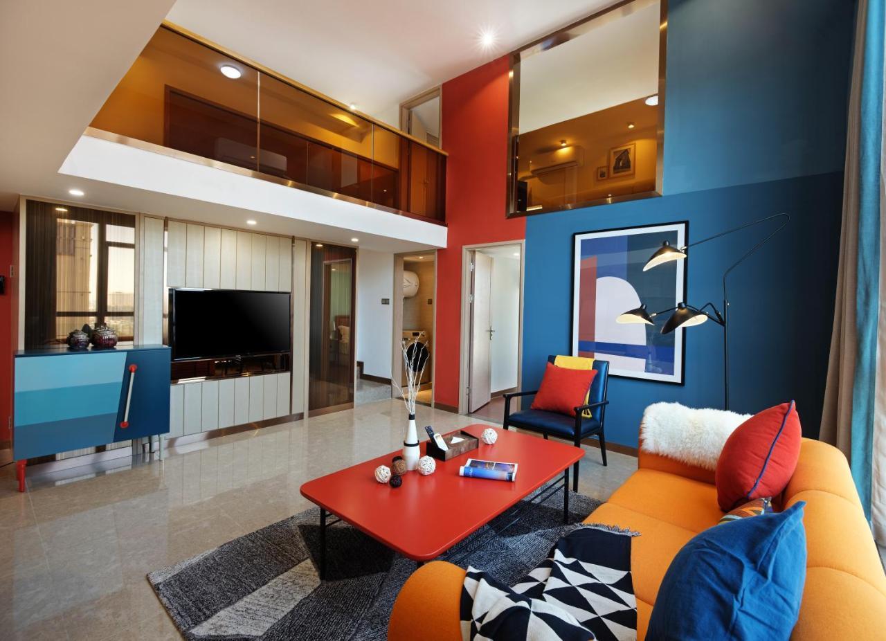 Royal Star Apartment Guangzhou Exteriör bild