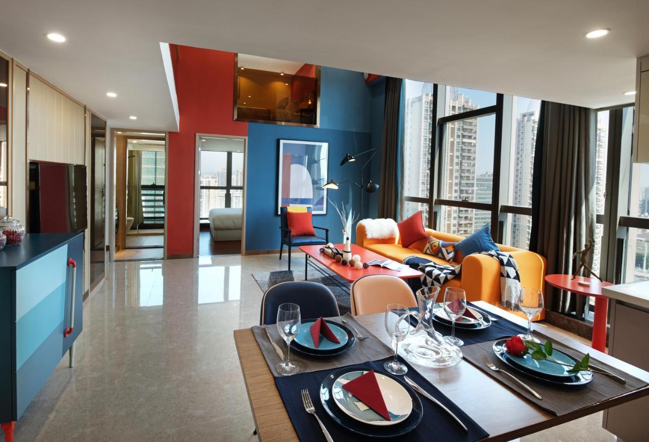 Royal Star Apartment Guangzhou Exteriör bild