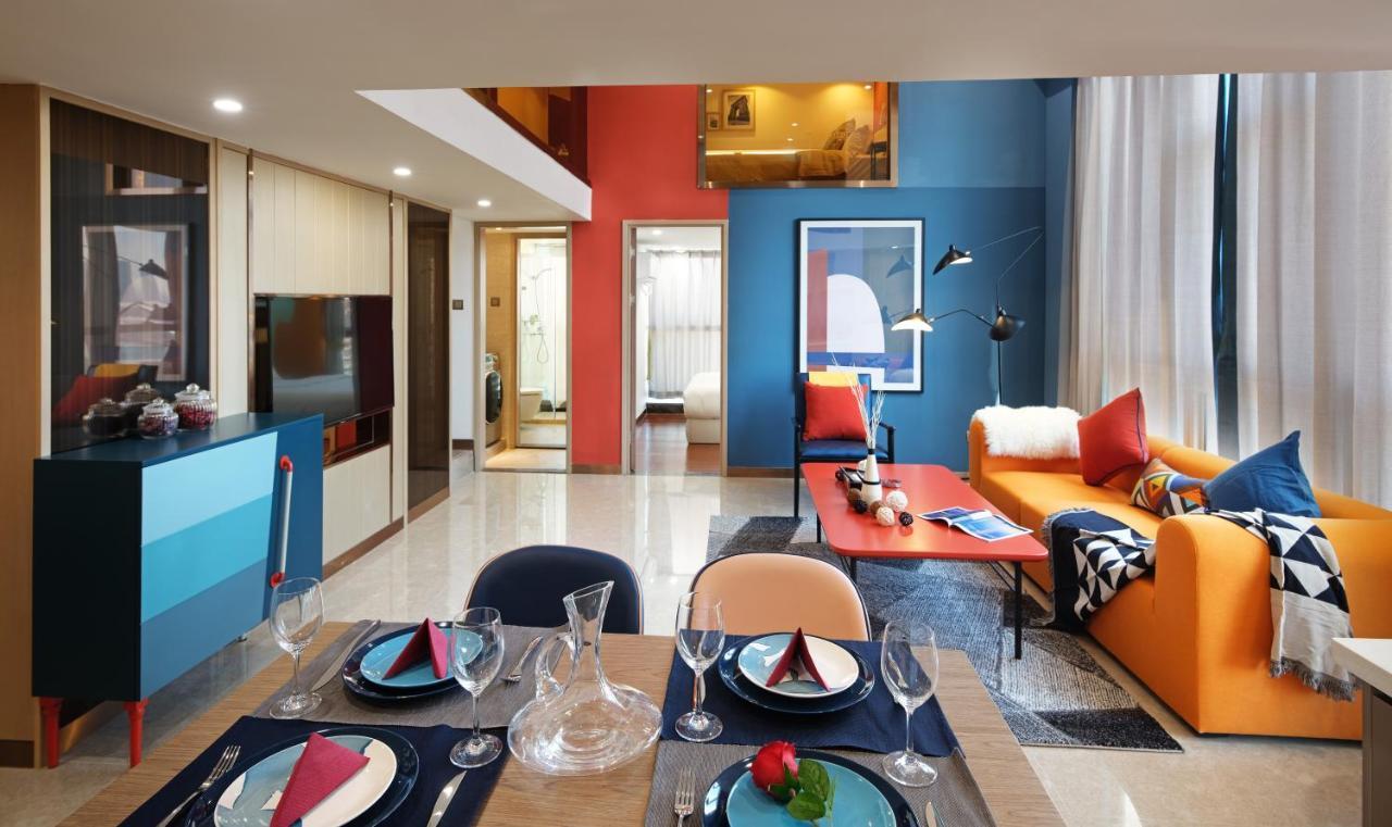 Royal Star Apartment Guangzhou Exteriör bild